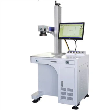 Logo kim loại Máy đánh dấu bằng sợi quang 20w